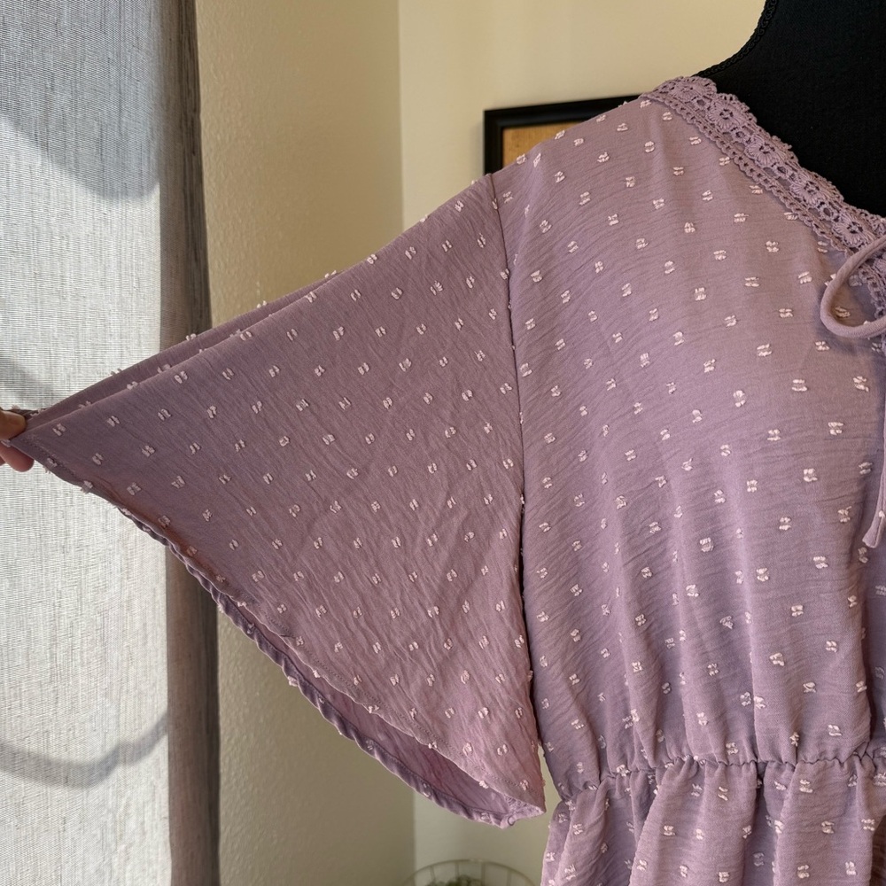 Bloomchic purple blouse - Picture 3 of 8